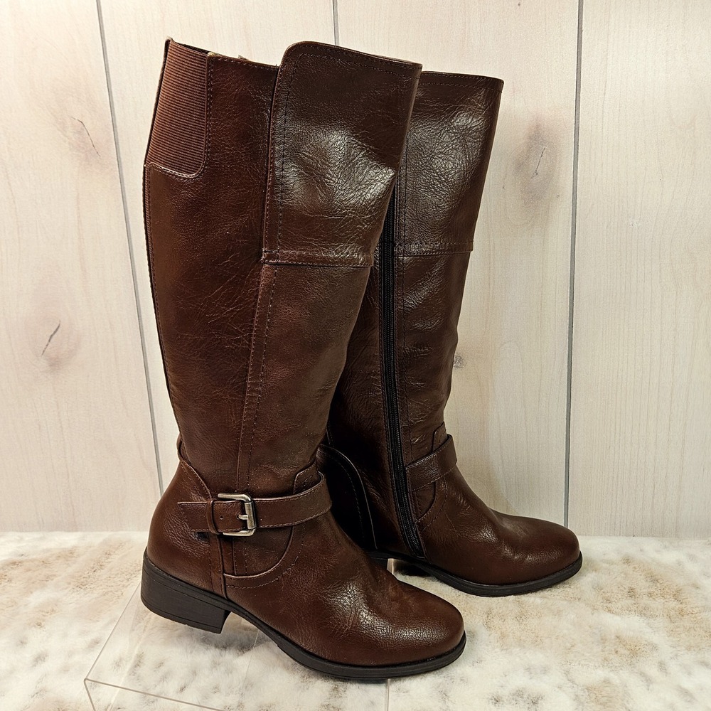 croft & barrow Dark Brown Over-the-Knee Riding Boots